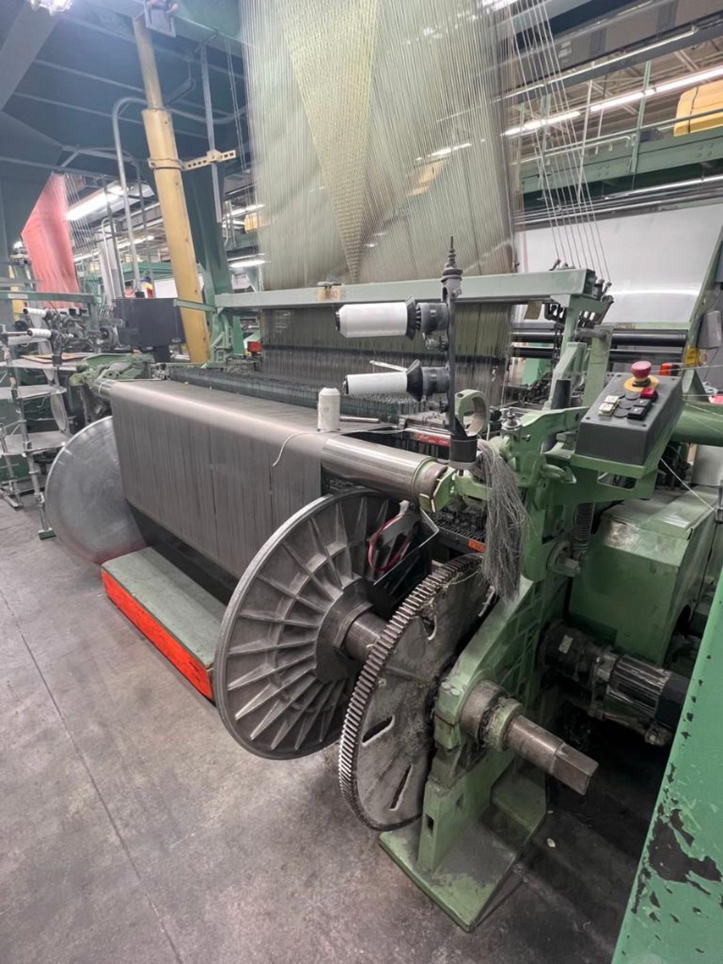 1997 Dornier 210 cm Jacquard Rapier Loom, Model HTVS 8/J, S/N 38460 - Equipped with 8 Colors, 4 Feed - Image 4 of 14