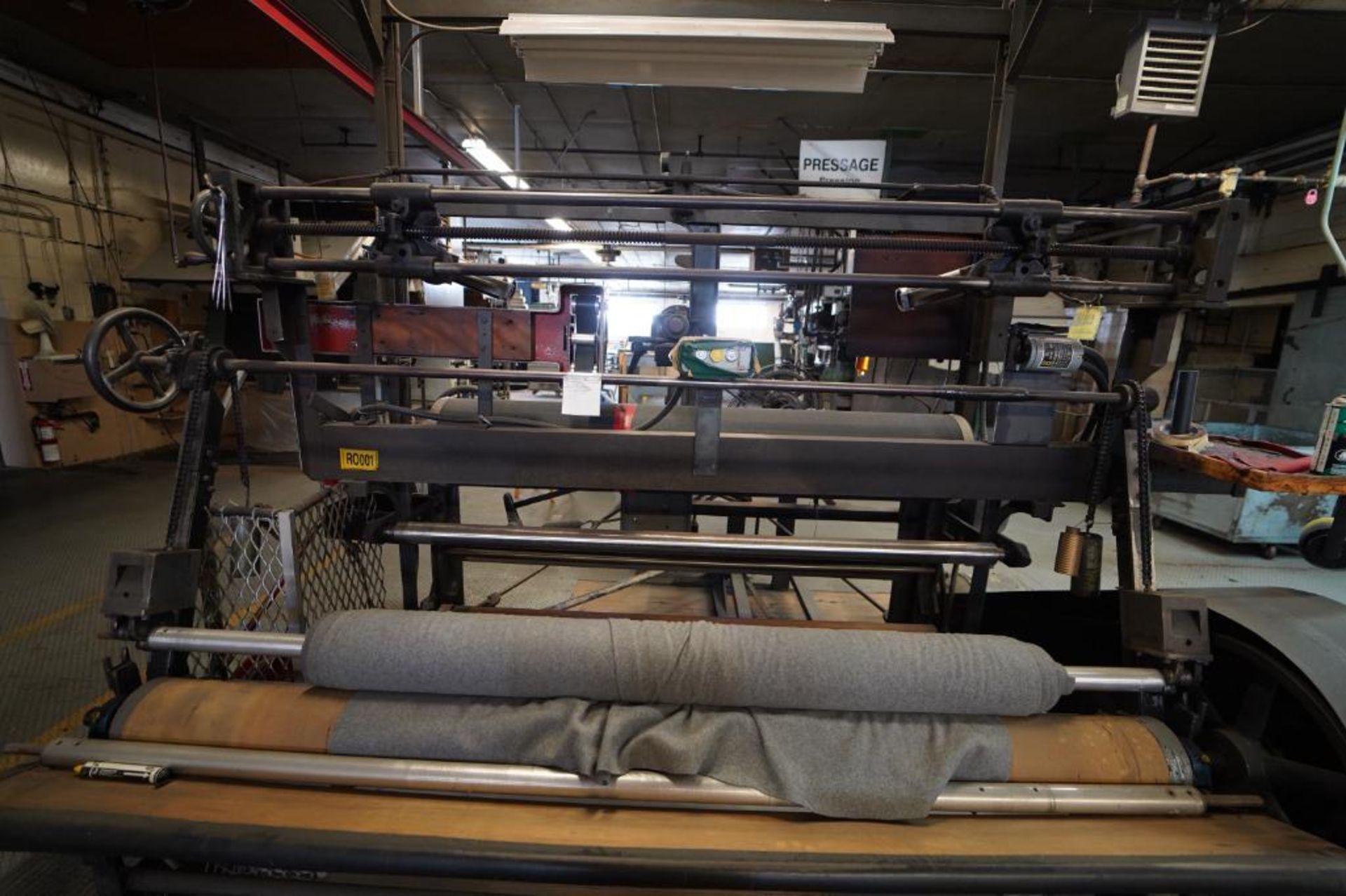 Parks & Woolson Double and Fold Machine, 80" wide down to 40", Located At 250 Route de la Station, S - Image 5 of 5