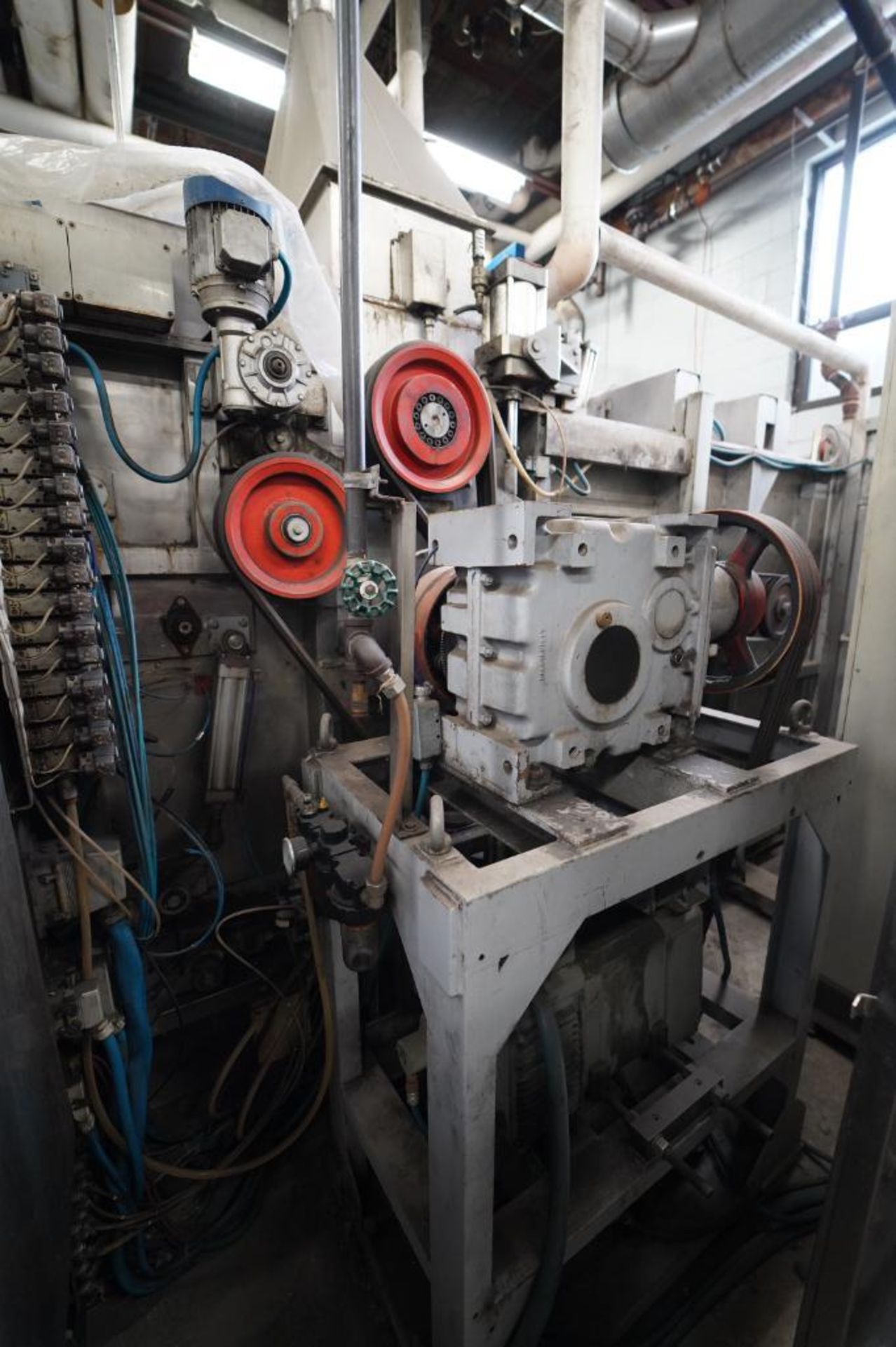 1994 MAT CONTINUOUS FULLING MILL, MODEL TURBO 4 SEASONS 2C-5M800, SERIAL NUMBER 859, 2-CHANNEL, 400 - Image 4 of 8