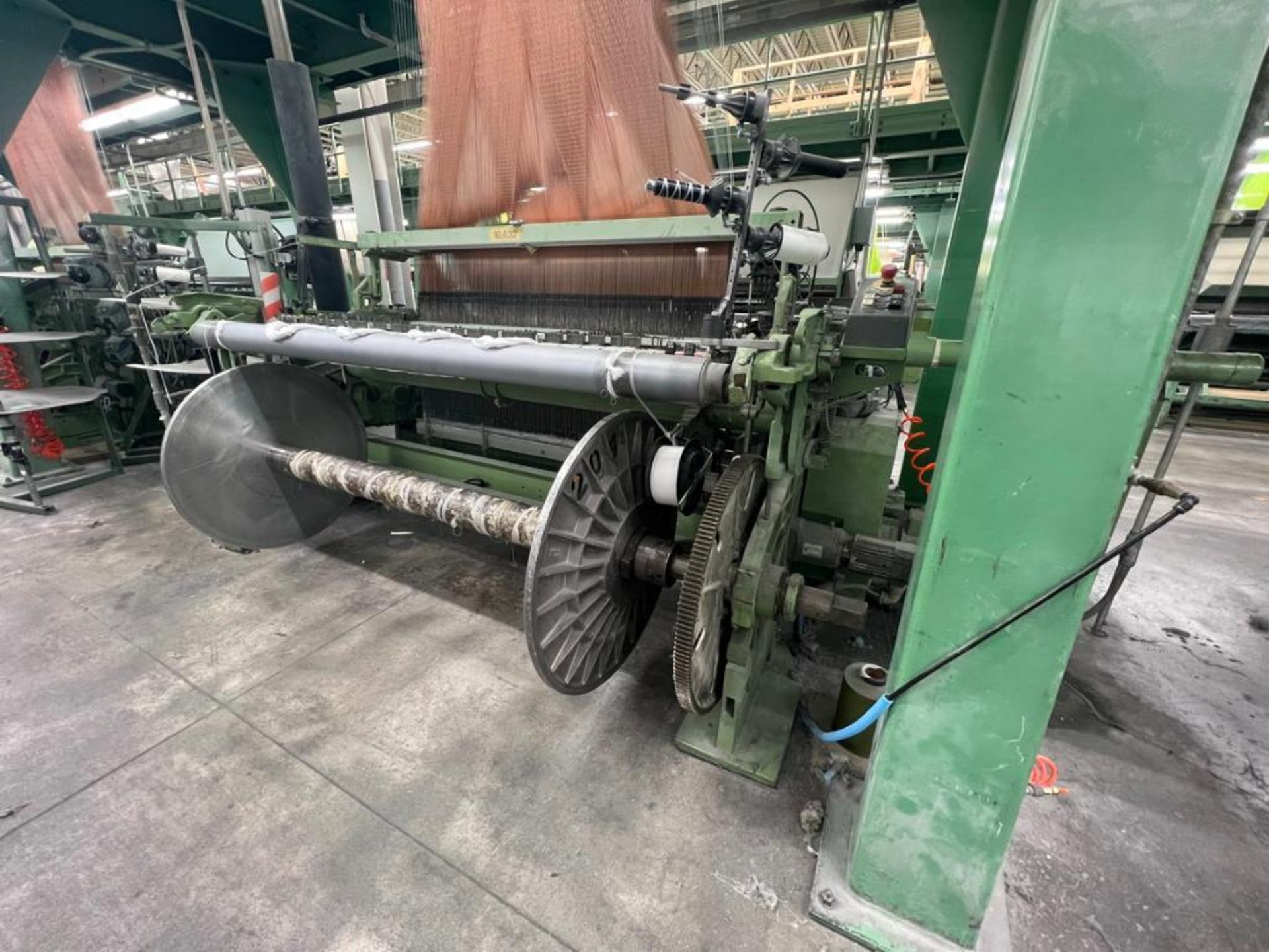 1996 Dornier 220 cm Jacquard Rapier Loom, Model HTVS 4/E, S/N 37553 - Equipped with 8 ECS, 4 Feeders - Image 3 of 9