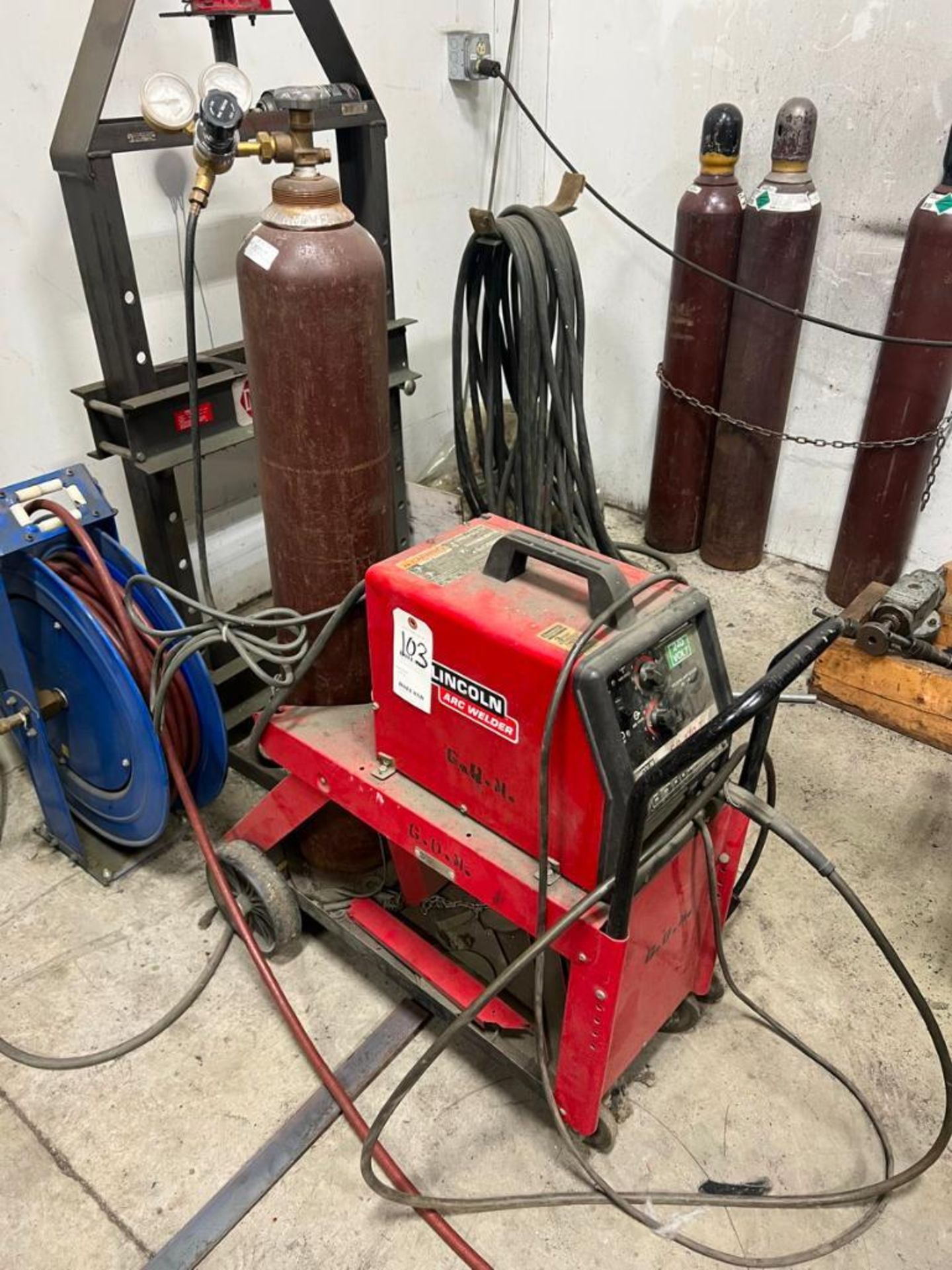 Lincoln Electric Mdl: SP-170T Arc Welder, DC output 33V (OCV), 130 Amps, 30% duty-cycle, 20V, AC inp - Image 2 of 3