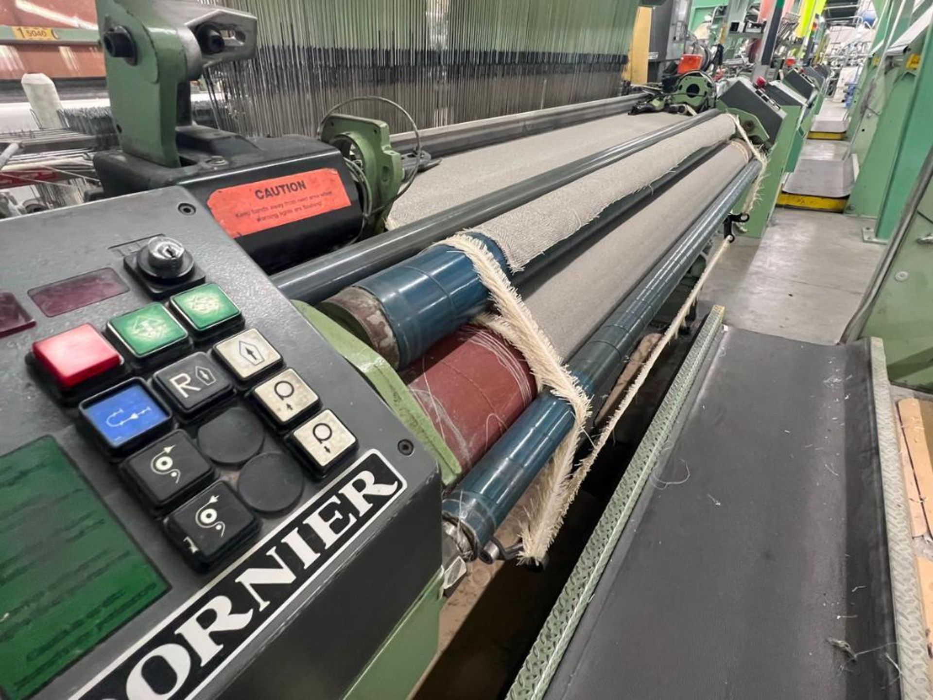 1997 Dornier 210 cm Jacquard Rapier Loom, Model HTVS 8/J, S/N 38460 - Equipped with 8 Colors, 4 Feed - Image 8 of 14