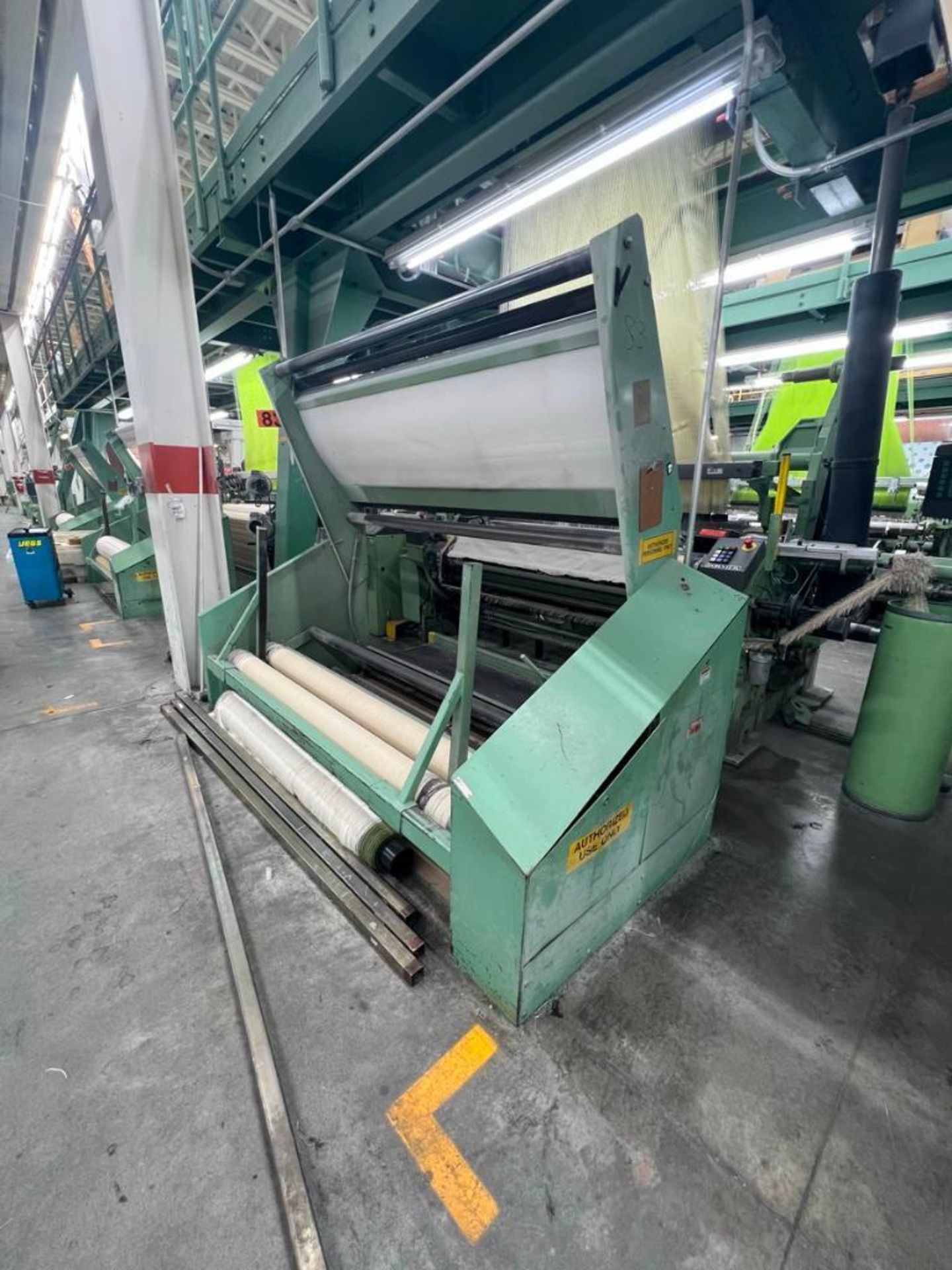 2000 Dornier 210 cm Jacquard Rapier Loom, Model HTVS 8/J, S/N 42085 - Equipped with 4 ECS, 4 Feeders - Image 10 of 10