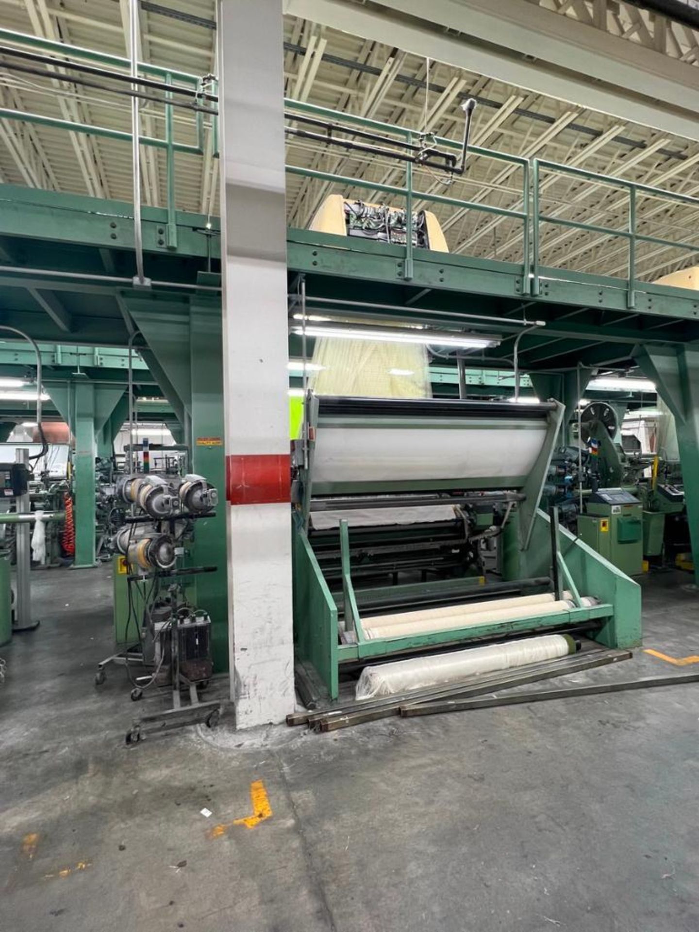 2000 Dornier 210 cm Jacquard Rapier Loom, Model HTVS 8/J, S/N 42085 - Equipped with 4 ECS, 4 Feeders