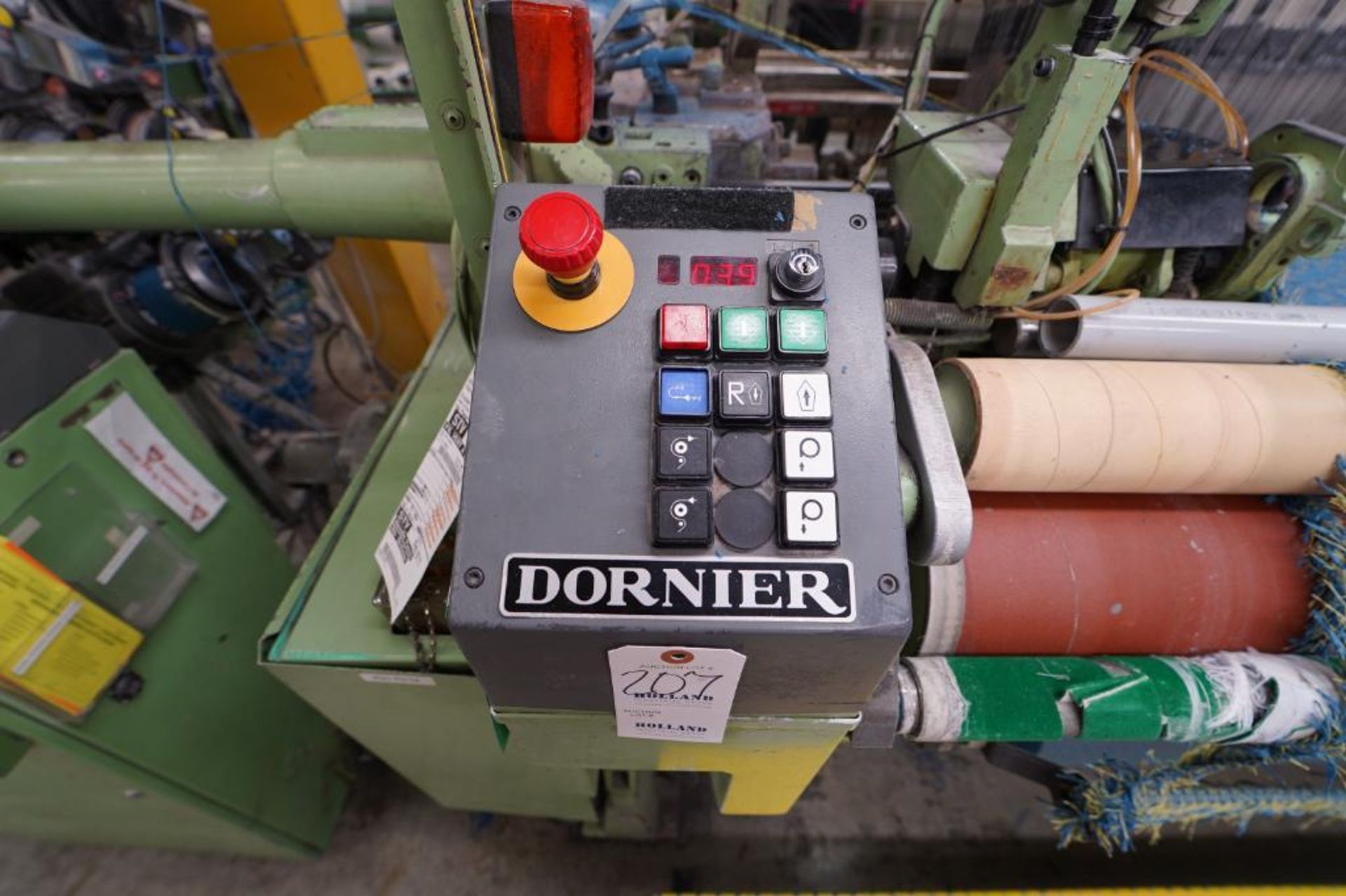 1998 Dornier 200 cm Jacquard Rapier Loom, Model HTVS 8/S, S/N 40736 - Equiped with 6 ECS, Located At - Image 5 of 11