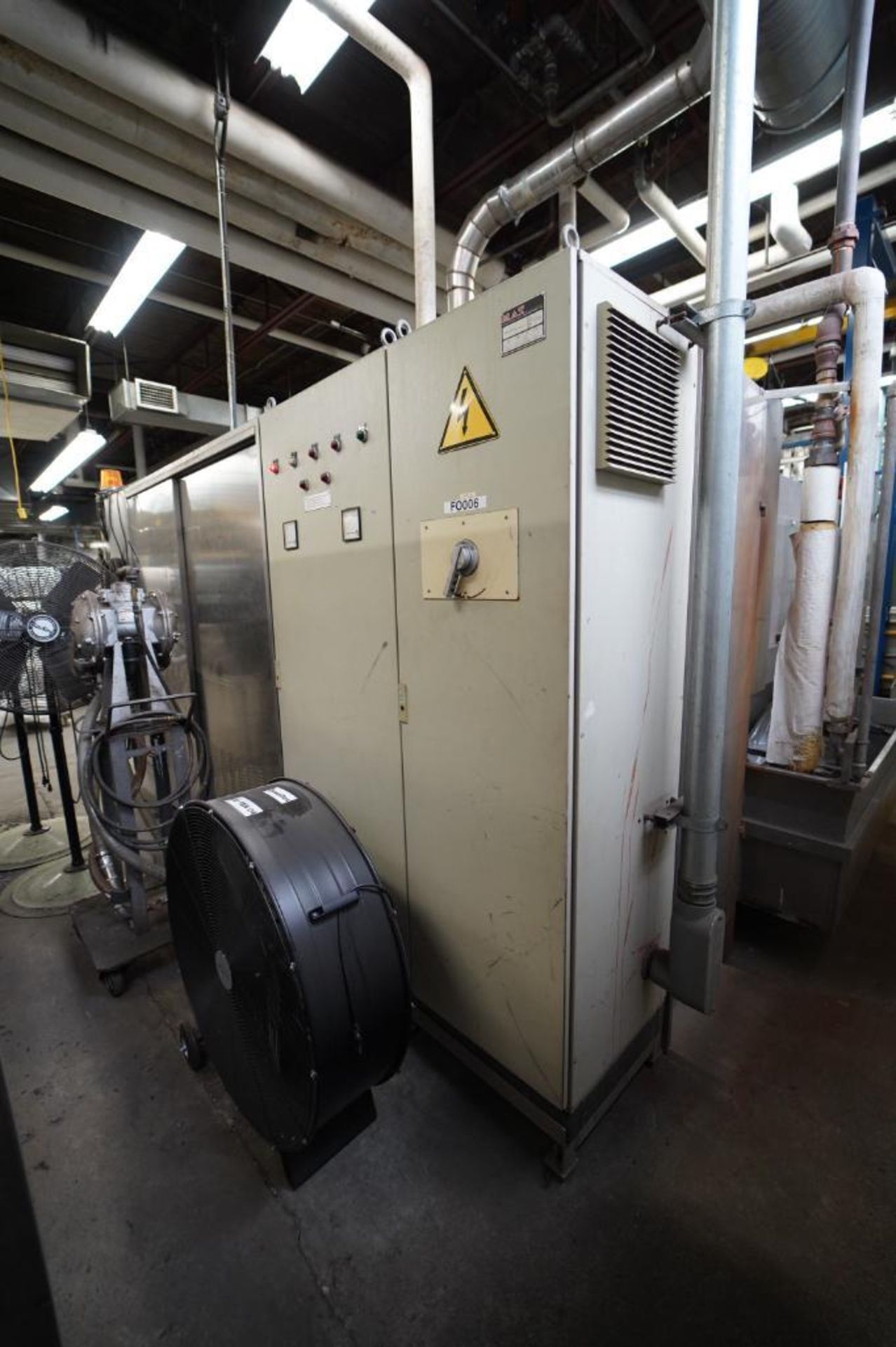 1994 MAT CONTINUOUS FULLING MILL, MODEL TURBO 4 SEASONS 2C-5M800, SERIAL NUMBER 859, 2-CHANNEL, 400 - Image 7 of 8