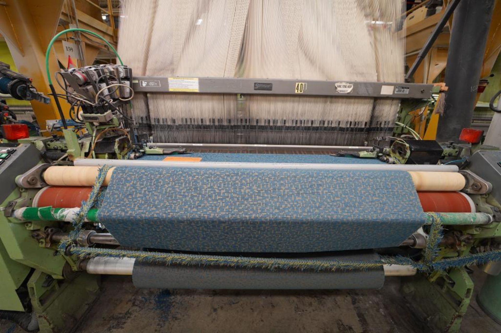 1998 Dornier 200 cm Jacquard Rapier Loom, Model HTVS 8/S, S/N 40736 - Equiped with 6 ECS, Located At - Image 6 of 11
