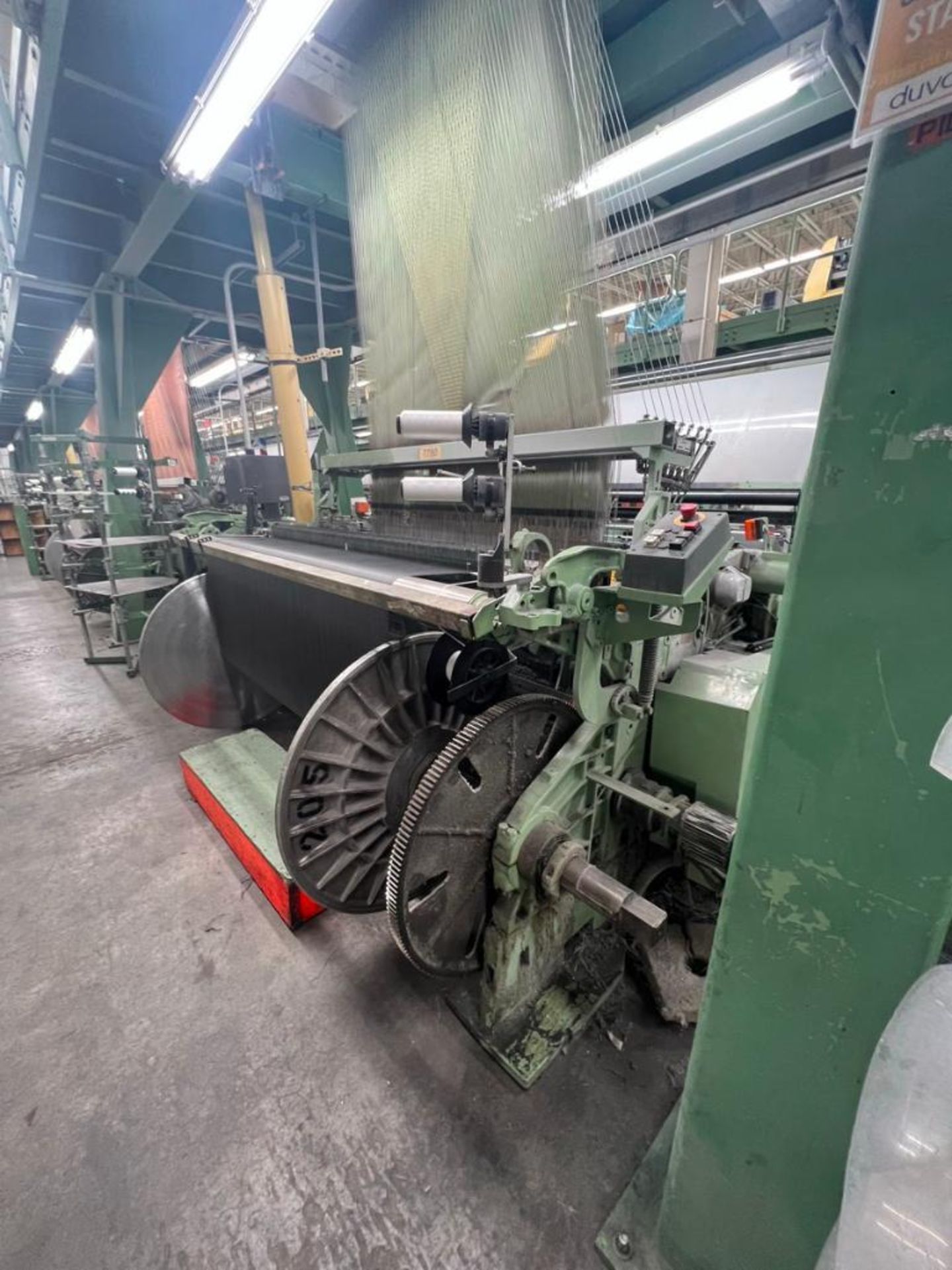 1997 Dornier 210 cm Jacquard Rapier Loom, Model HTVS 8/J, S/N 38463 - Equipped with 8 Colors, 4 Feed - Image 6 of 14