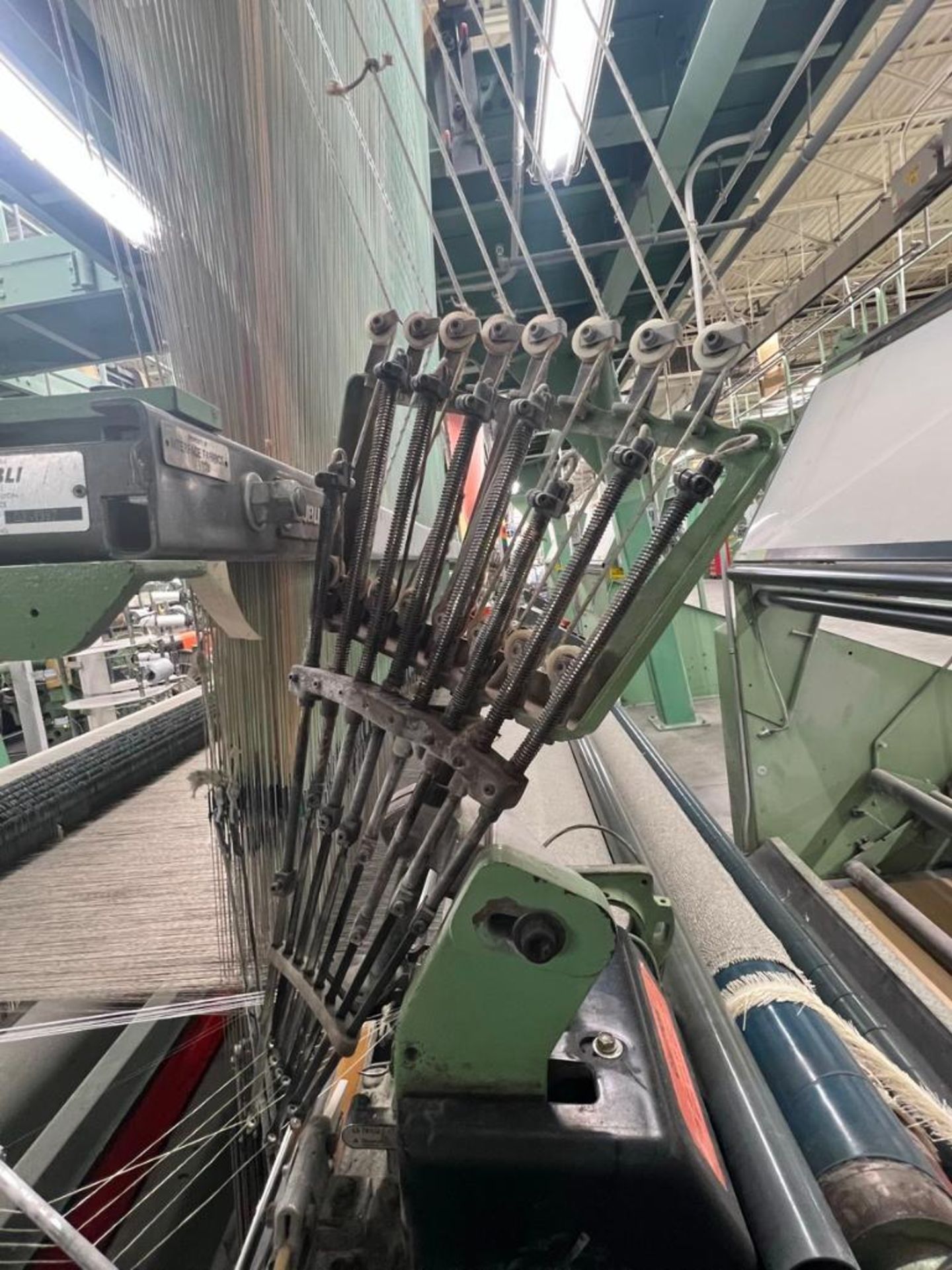 1997 Dornier 210 cm Jacquard Rapier Loom, Model HTVS 8/J, S/N 38460 - Equipped with 8 Colors, 4 Feed - Image 7 of 14