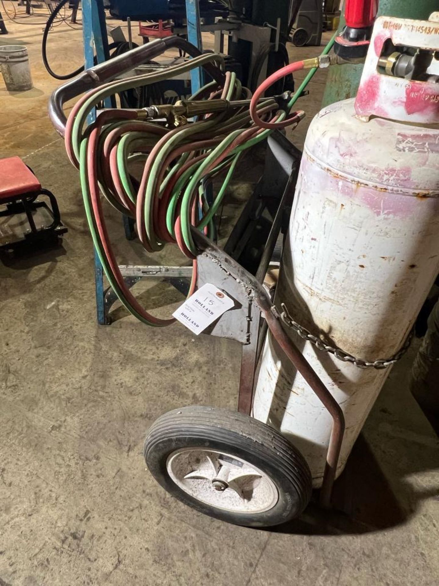 Torch Cart with Torch Head & Hose, Bottles do not sell with Cart