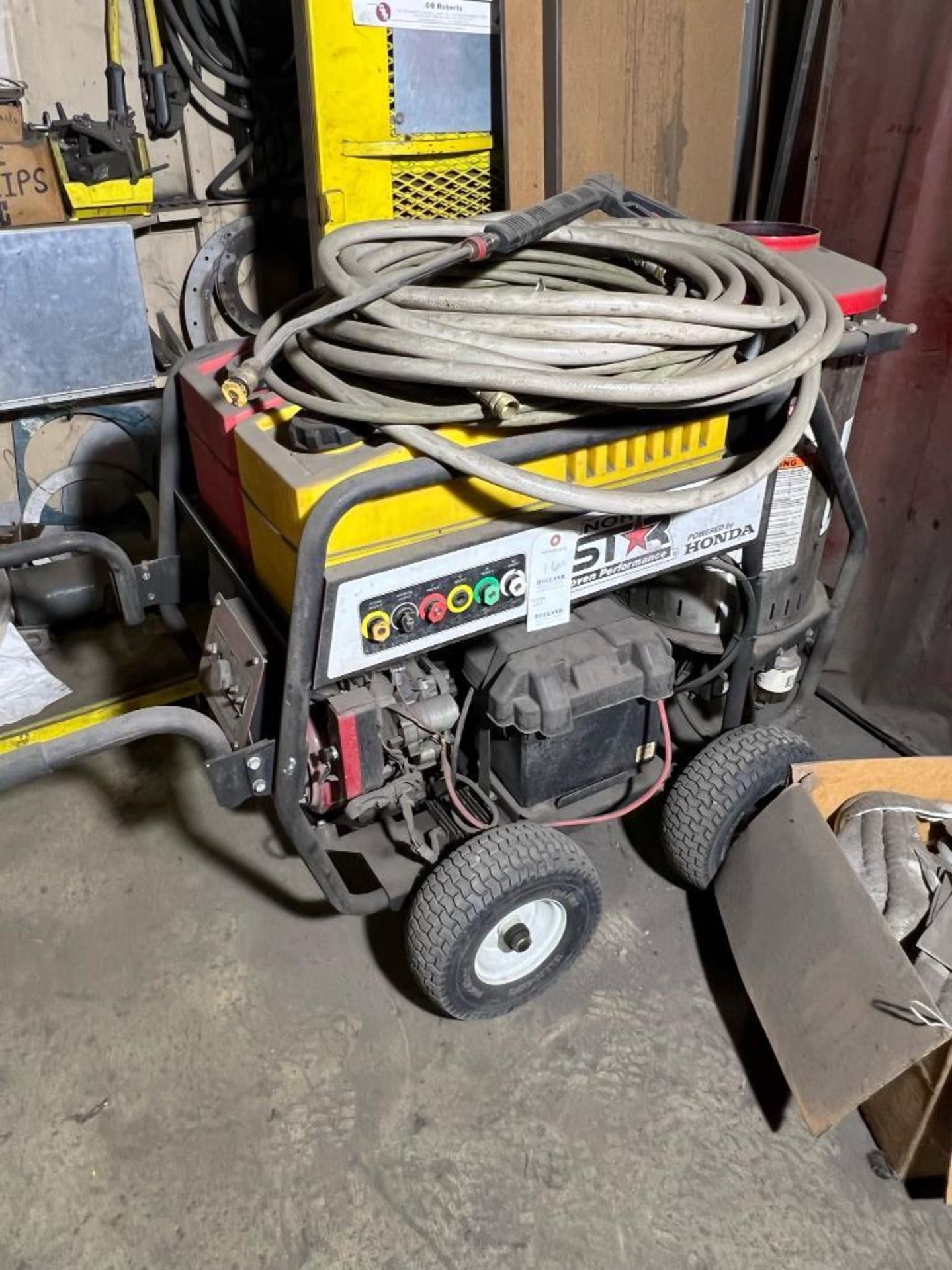 Northstar 2500psi Diesel Hot Water Pressure Washer, Honda Powered