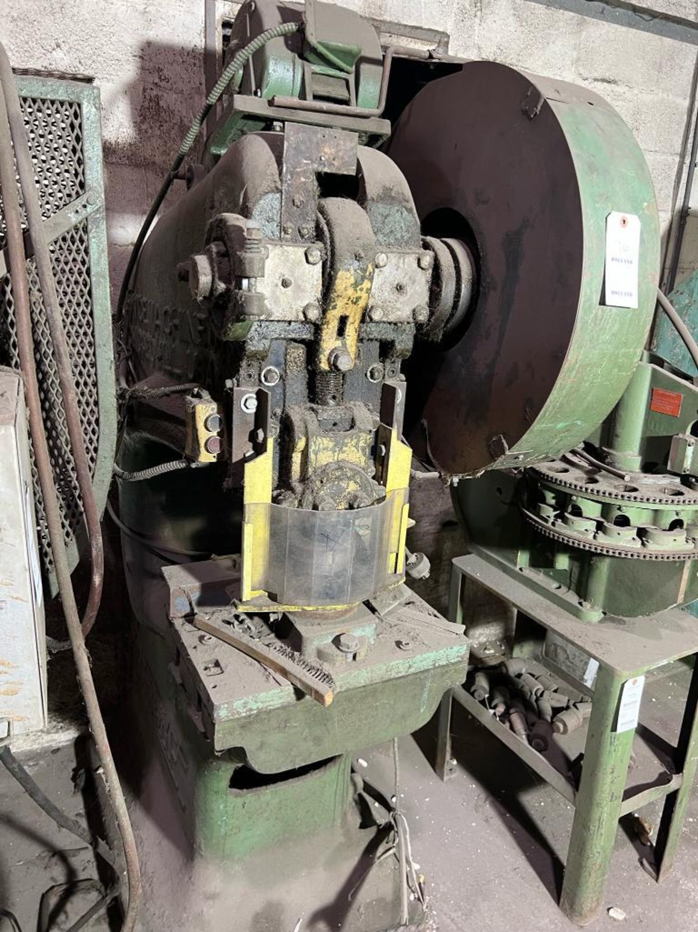 Service Machine Co. Rouselle Model 3G Punch Press, S/N: DGS 6363