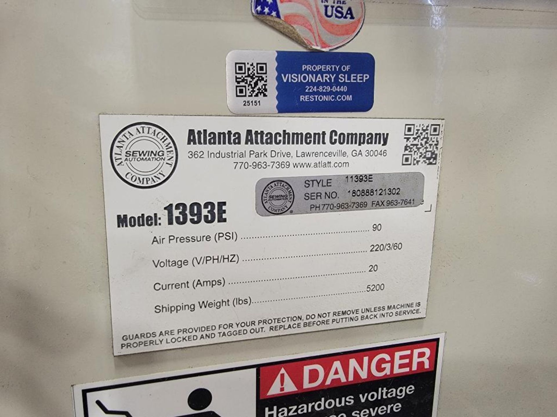 2013 Atlanta Attachment Combination Panel Cutter, Border Slitter, and Rewinder, Model 1393E S/N 1808 - Image 2 of 5