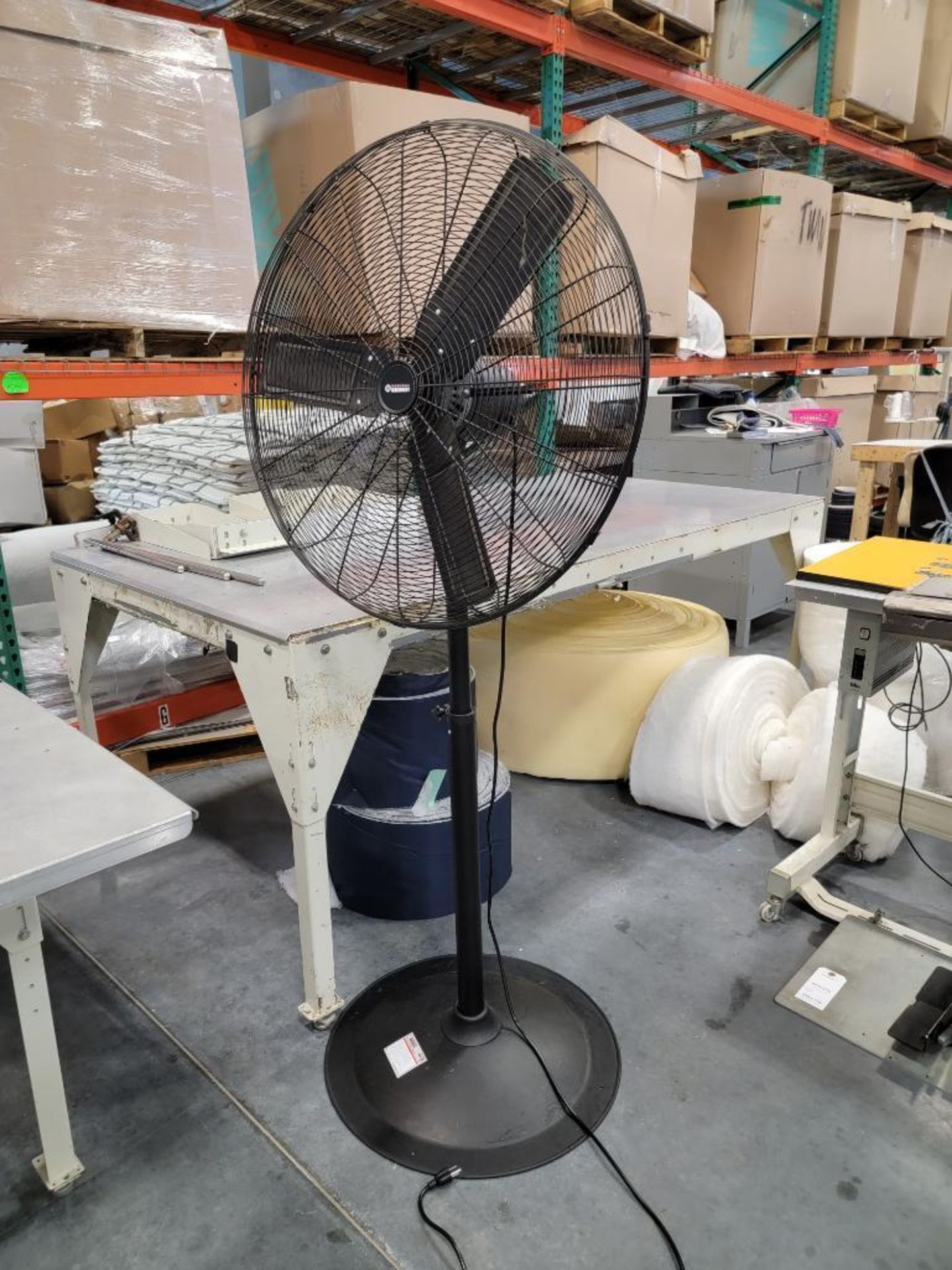 Lot of (20) Lot of Floor & Mounted Shop Fans