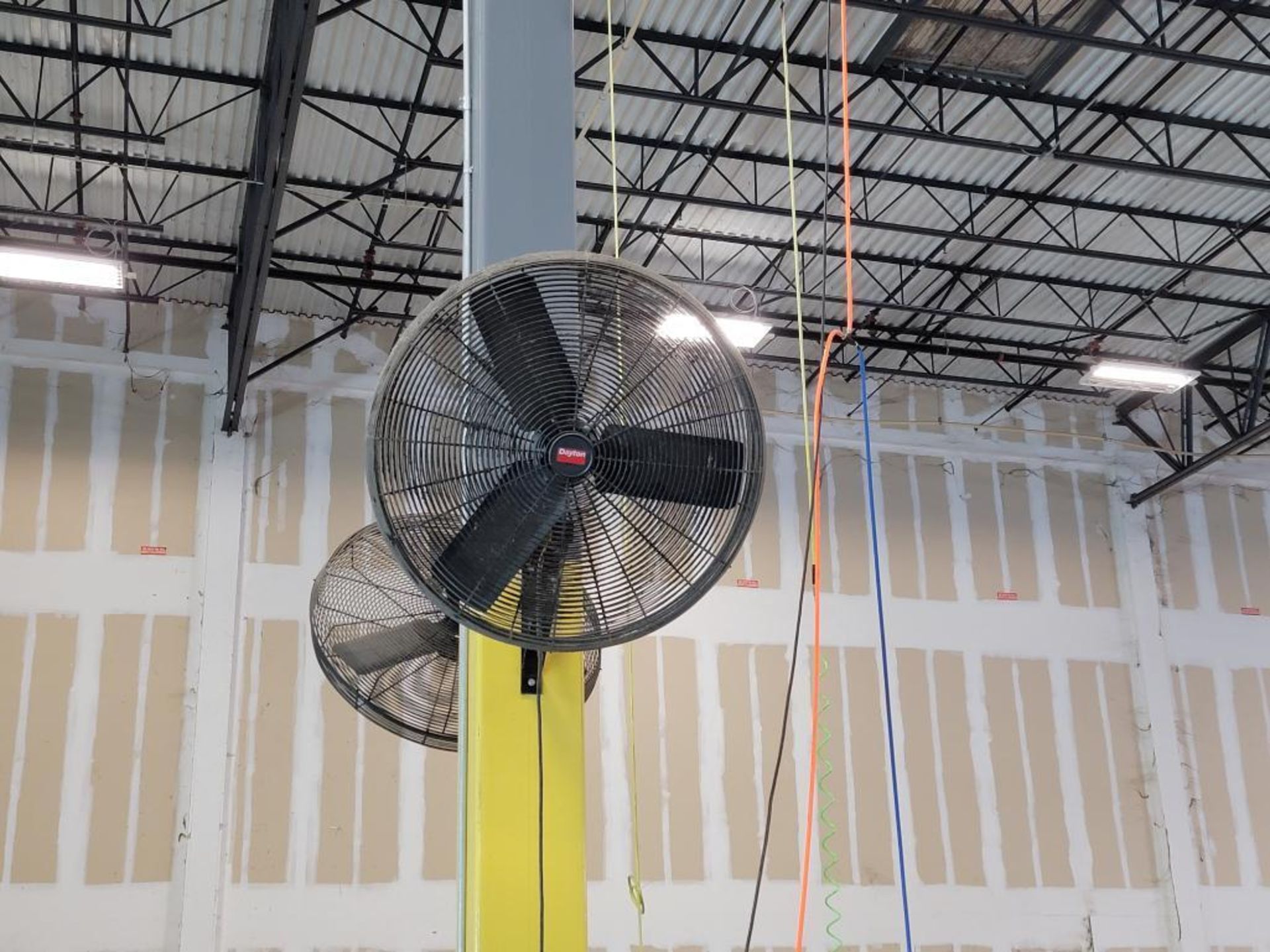 Lot of (20) Lot of Floor & Mounted Shop Fans - Image 3 of 5