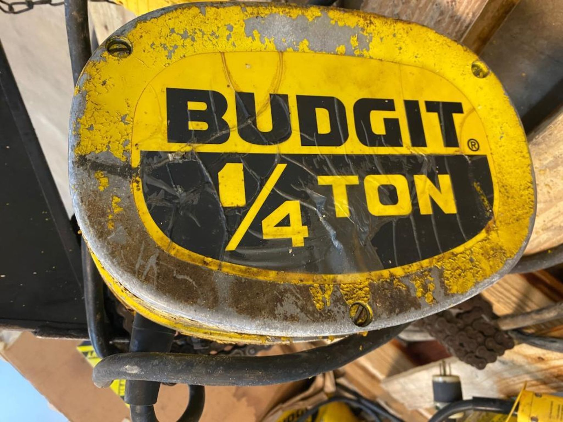 Budgit 1/4 ton hoist - Image 4 of 5