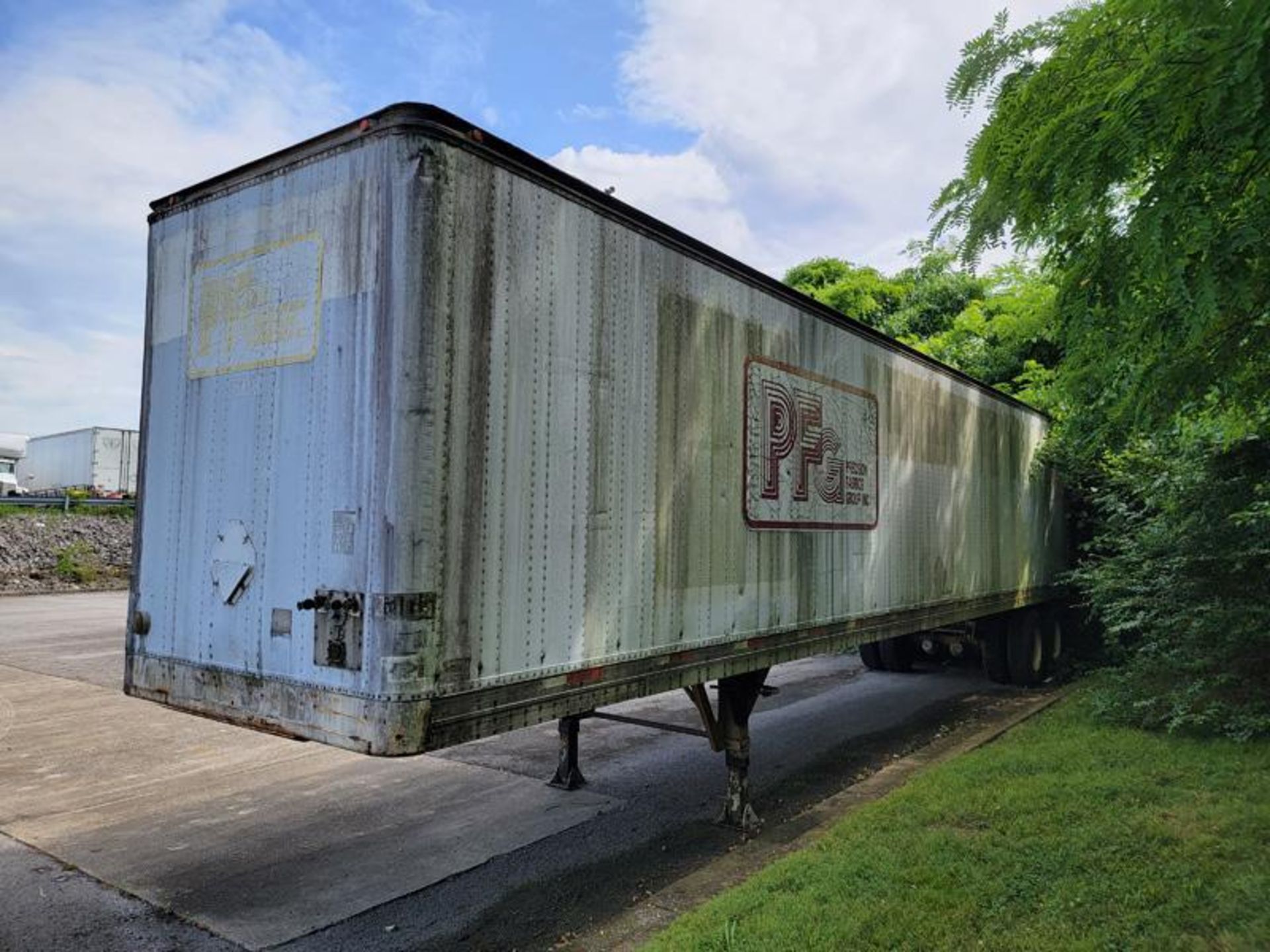 1976 BUDD STORAGE TRAILER MODEL NS2S440C59, S/N 131434 - Image 4 of 9