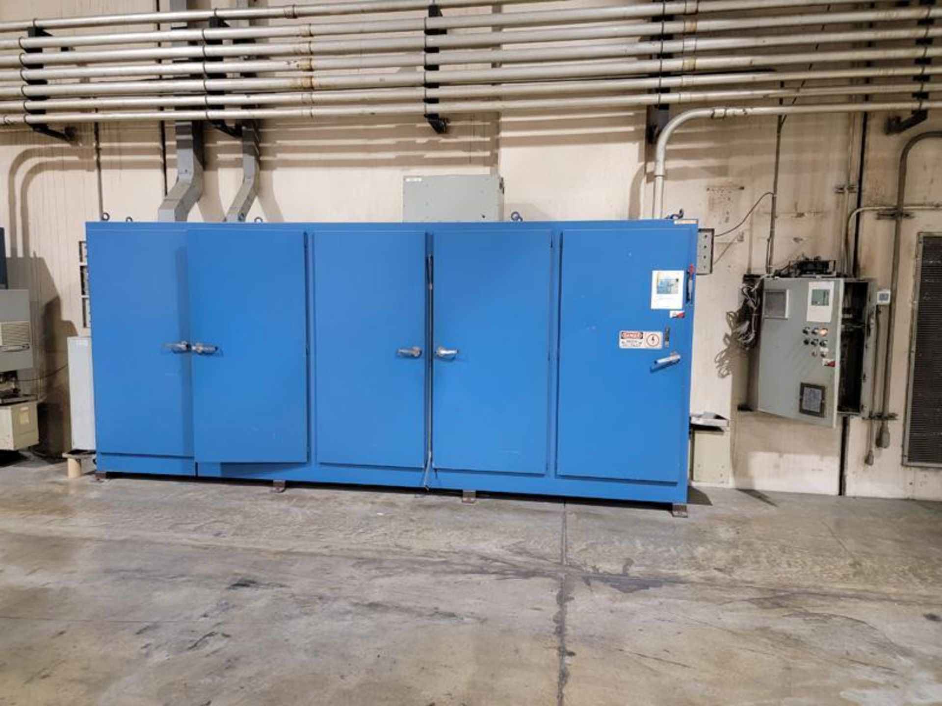 (1) LOT OF QTY (6) FINISHING LINE ELECTRICAL CABINETS