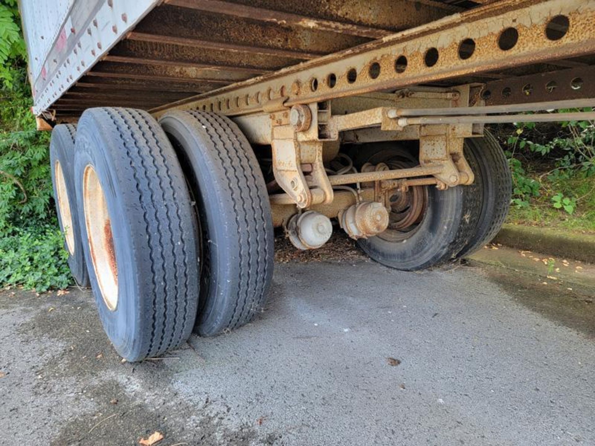 1976 BUDD STORAGE TRAILER MODEL NS2S440C59, S/N 131434 - Image 6 of 9