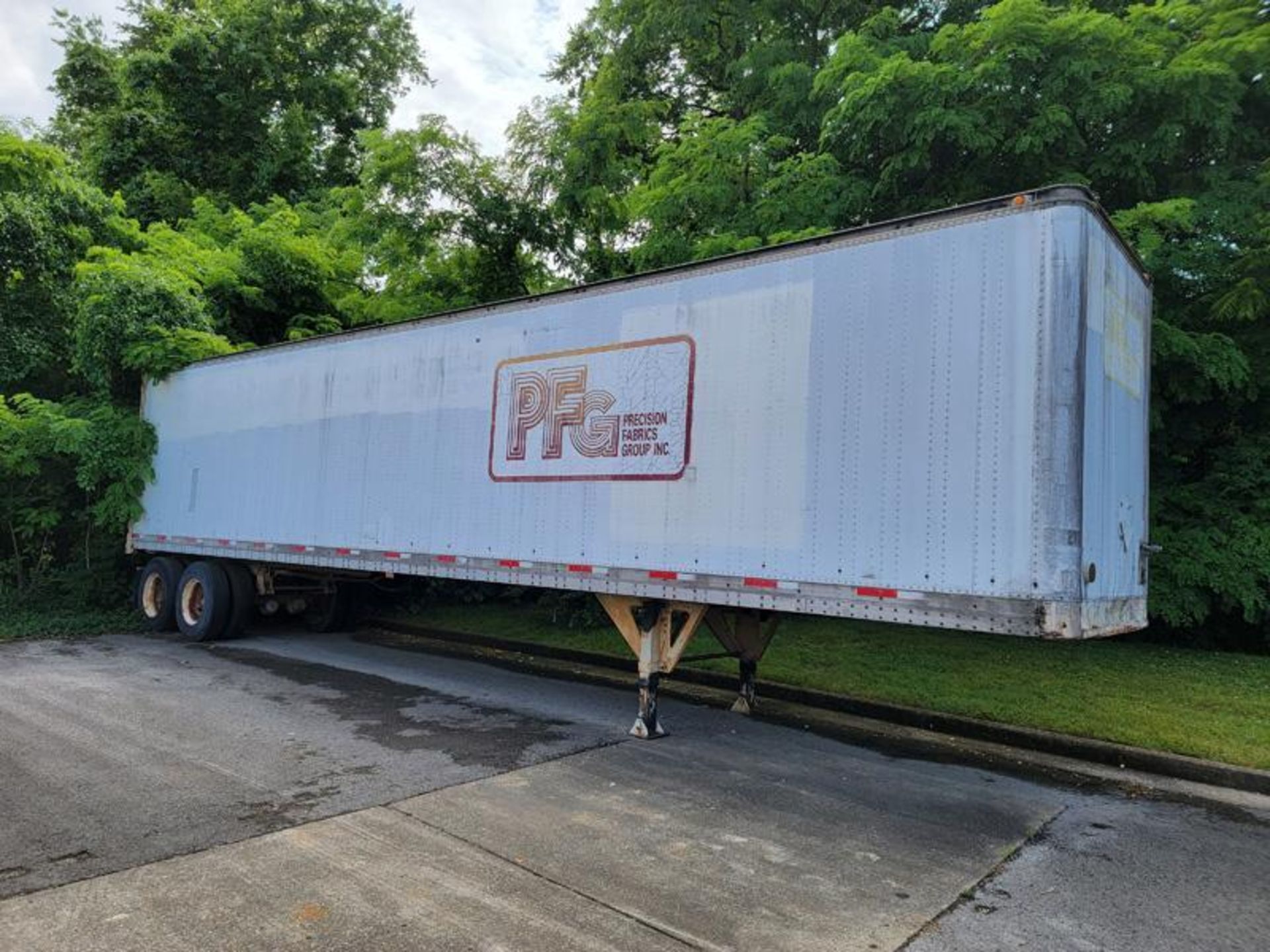 1976 BUDD STORAGE TRAILER MODEL NS2S440C59, S/N 131434