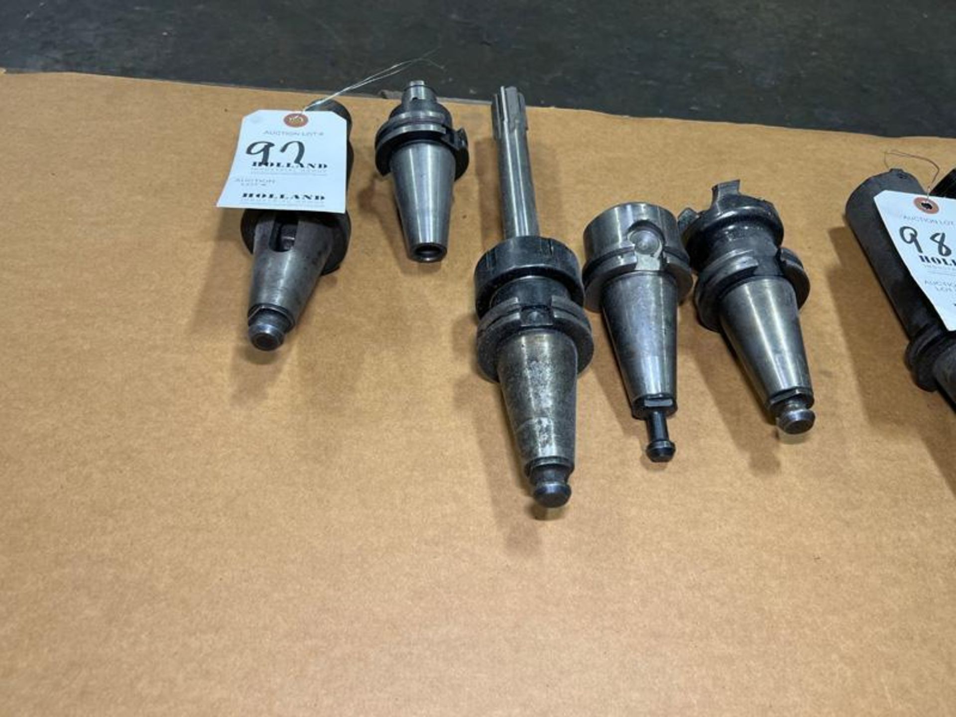 (1) Lot of (5) CNC CAT 40 Tool Holders - Image 2 of 2