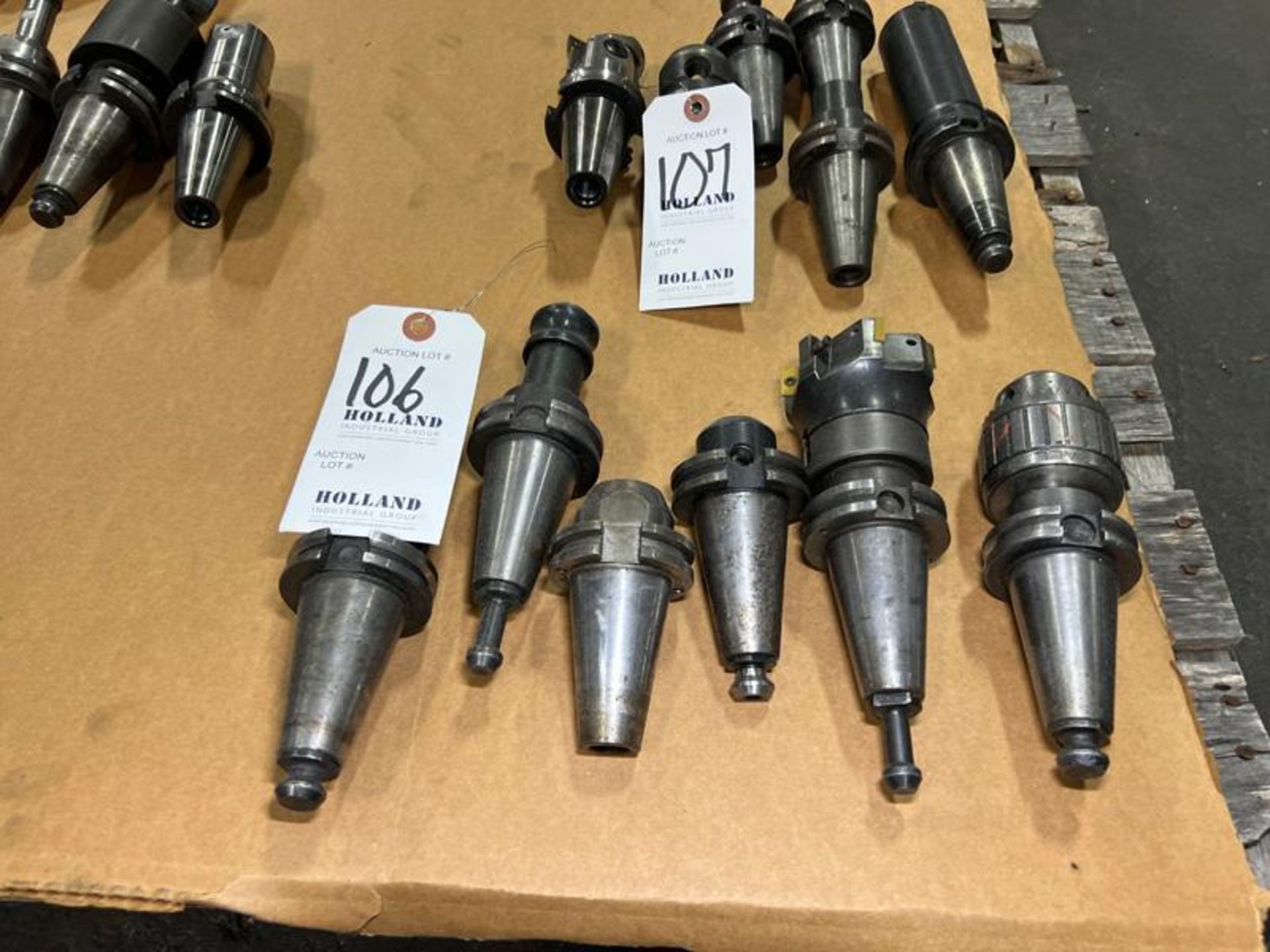 (1) Lot of (6) CNC CAT 40 Tool Holders - Image 2 of 2