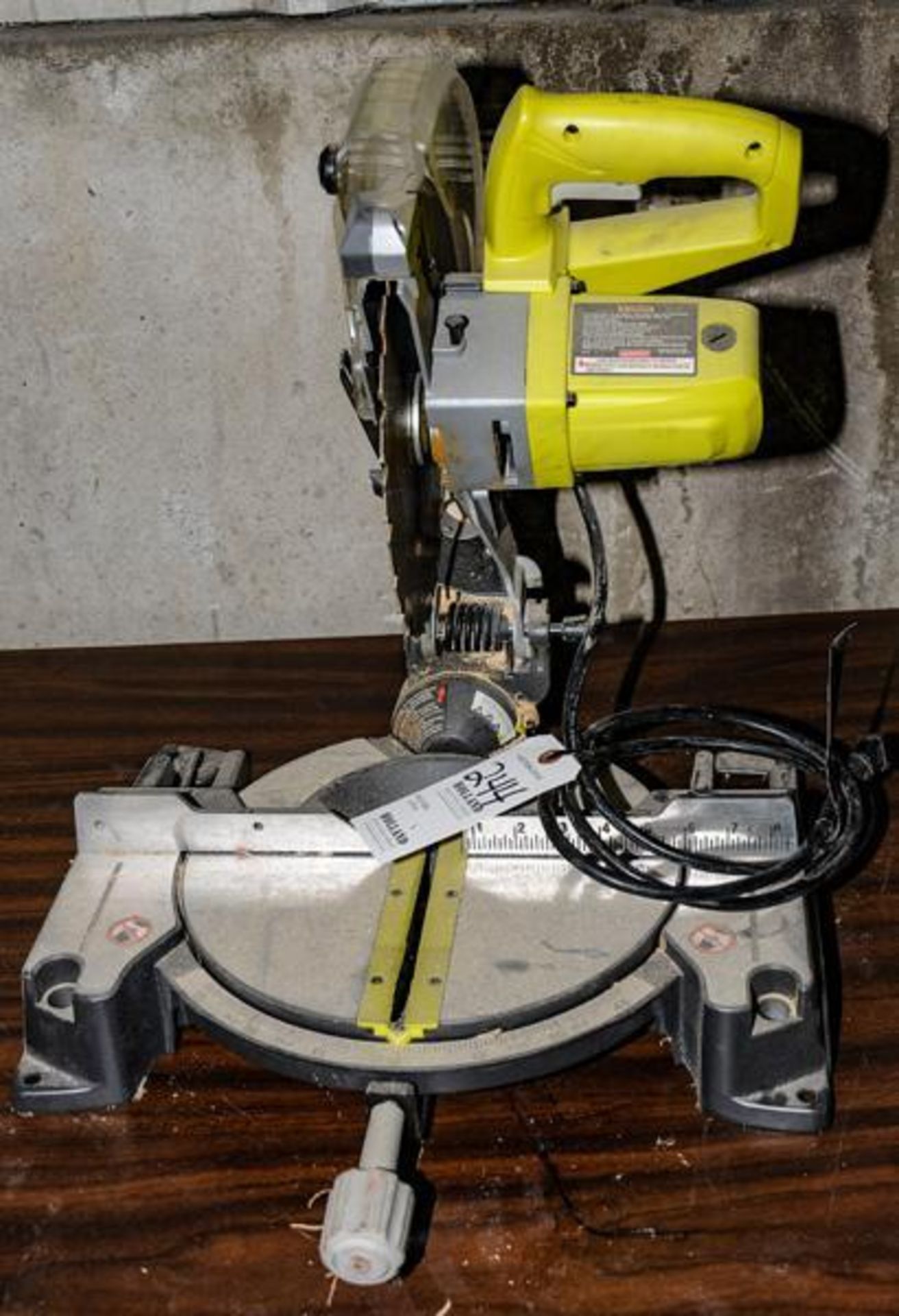 RYOBI TS1345L 10" compund miter saw w/ laser guide