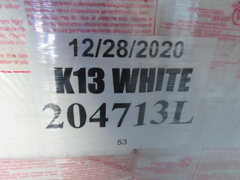 4 PALLETS OF K-13 SPRAY INSULATION