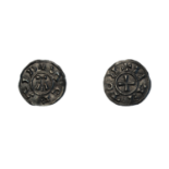 Danish East Anglia (885-915), Penny, St. Edmund memorial coinage, late type, blundered legends,