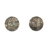 Cnut (1016-1035), Penny, quatrefoil type, Cambridge, moneyer Elfwig, crowned bust left, legend
