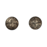 Cnut (1016-1035), Penny, short cross type, Lincoln, moneyer Swartinc, diademed bust left holding