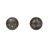 Harthacnut (1035-1042), Penny, jewel cross type, London, moneyer Edric, diademed bust left +