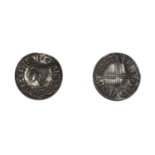 Aethelred II (978-1016), Penny, long cross type, Cambridge, moneyer Eadwine, draped bust left, +