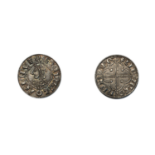 Cnut (1016-1035), Penny, quatrefoil type, Hertford, moneyer Lifinc, crowned bust left, pellet
