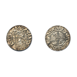 Cnut (1016-1035), Penny, pointed helmet type, Shaftesbury