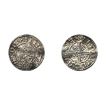 Cnut (1016-1035), Penny, pointed helmet type, Norwich