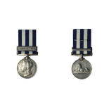Pair of medals (2) awarded to C.W. Bailey 2nd Captain of the Quarter Deck HMS Condor