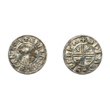 Aethelred II (978-1016), Penny, crux type, Wallingford