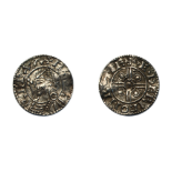 Cnut (1016-1035), Penny, pointed helmet type, Romney