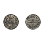 Aethelred II (978-1016), Penny, long cross type, Exeter