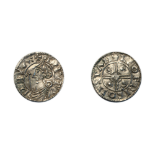 Cnut (1016-1035), Penny, pointed helmet type, Stamford