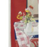 Maurice Brianchon (1899-1979), Bouquet de Zinnias , 1961, huile sur toile, signée, 92x60 cm