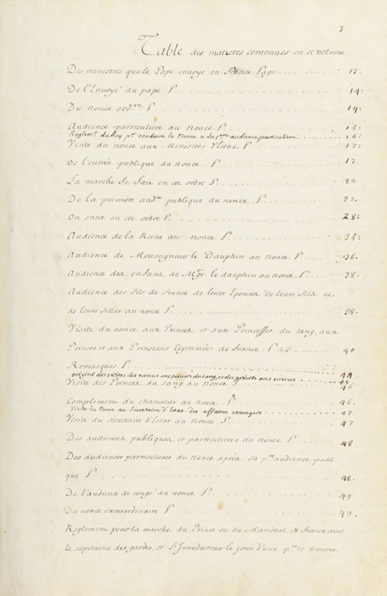 MANUSCRIT Mémoires de M. de Sainctoz... 2 vol. in-folio manuscrits plein maroquin rouge aux armes de - Image 2 of 5