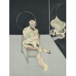 Francis Bacon (1909-1992), Seated figure, 1983, eau-forte et aquatinte sur papier, signée et numérot