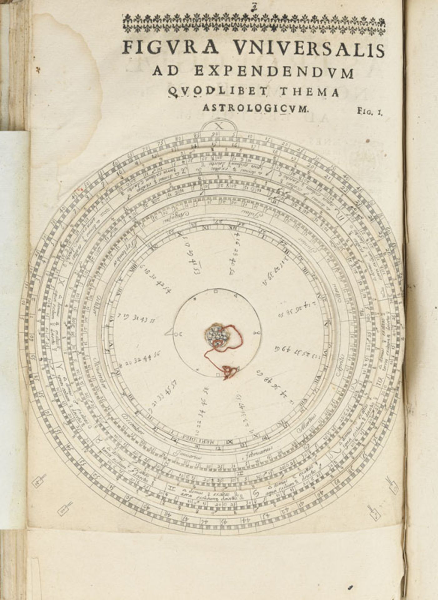 ASTROLOGIE [Yves de Paris]. Astrologiae nova methodus. Francisci Allaei arabis christiani... [Rennes - Image 3 of 6