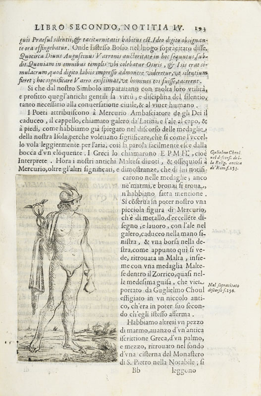 ABELA. Della descrittione di Malta isola nel mare siciliano.... Malta, per Paolo Bonacota, 1647 - Image 5 of 6