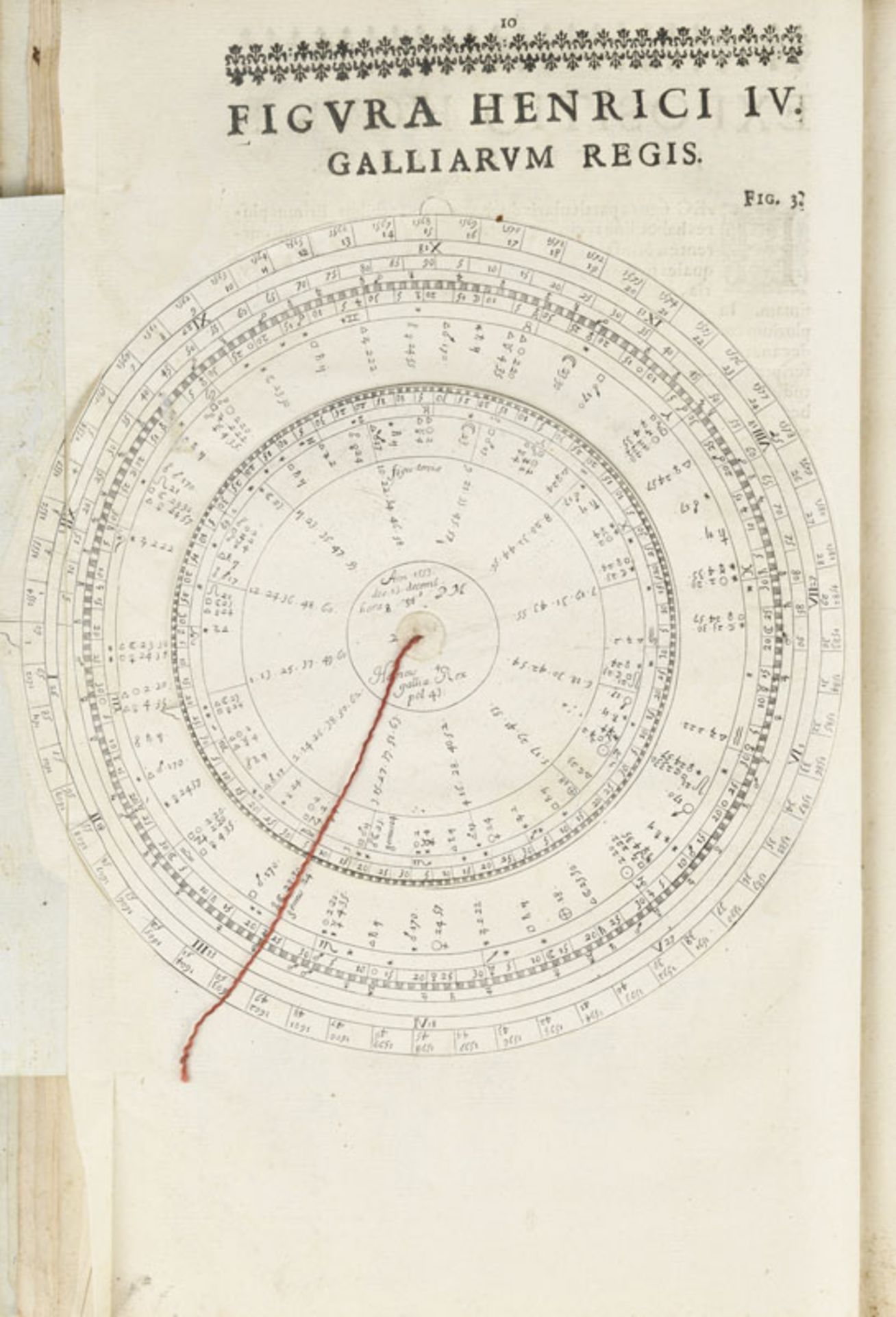 ASTROLOGIE [Yves de Paris]. Astrologiae nova methodus. Francisci Allaei arabis christiani... [Rennes - Image 5 of 6