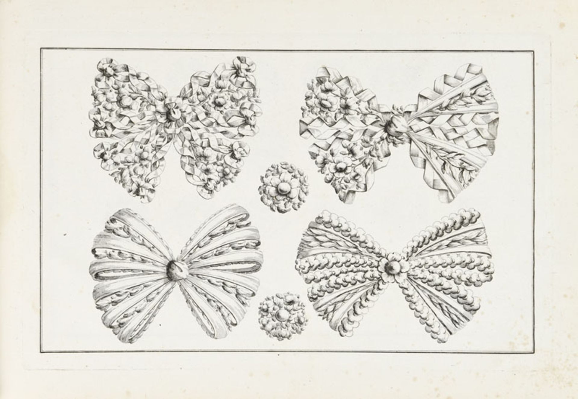 JOAILLERIE. Ensemble de 2 ouv. entièrement gravés de motifs de joaillerie du XVIIIe s. 2 vol. in-fol - Image 3 of 7