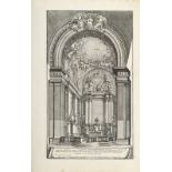 ARCHITECTURE ROSSI. Insignium Romae Templorum prospectus exteriores interioresque acelebrioribus arc
