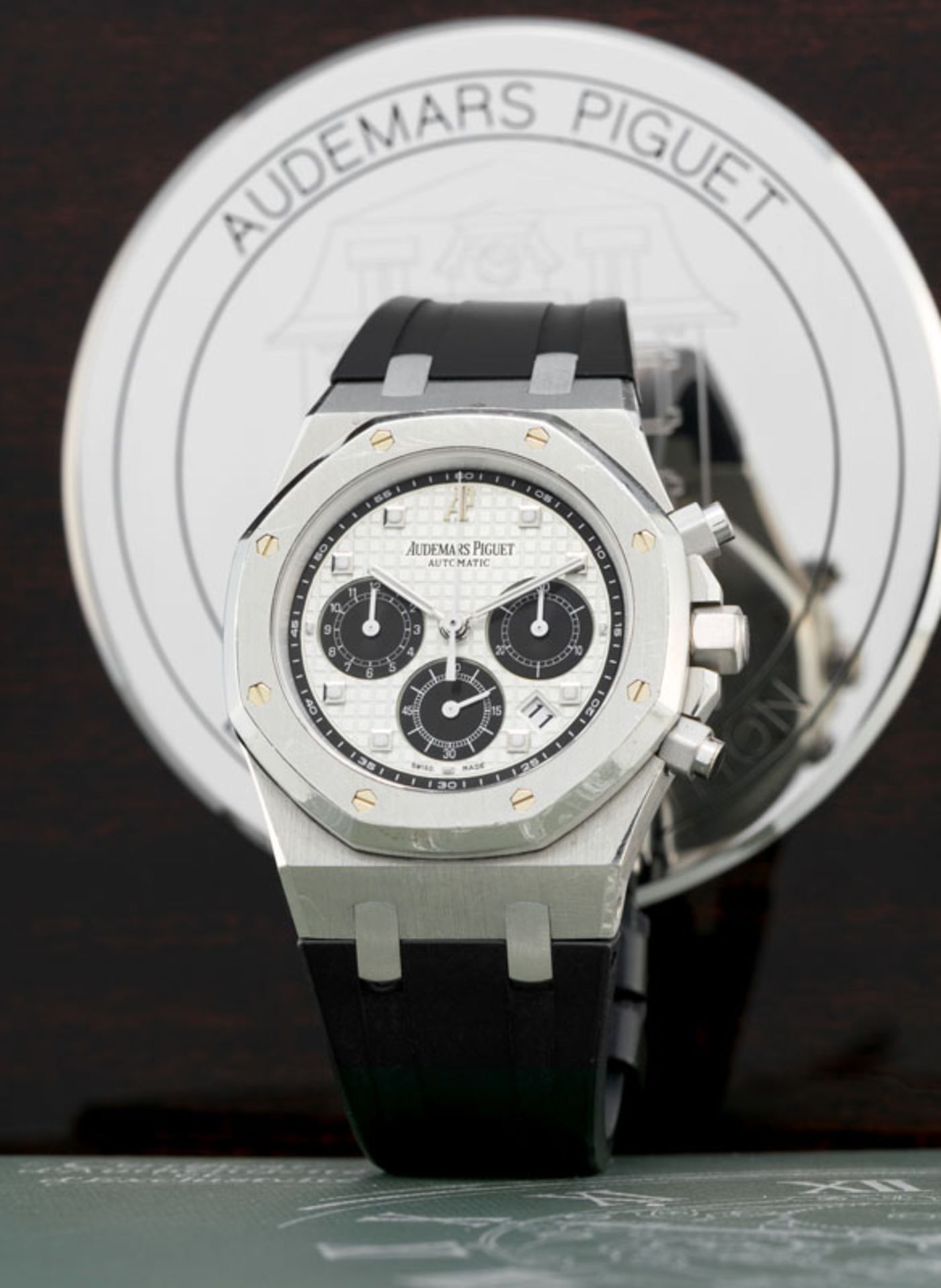 Audemars Piguet, Royal Oak, Paris Boutique, Ed. Spéciale de 100 exemplaires, montre chronographe en - Bild 4 aus 5